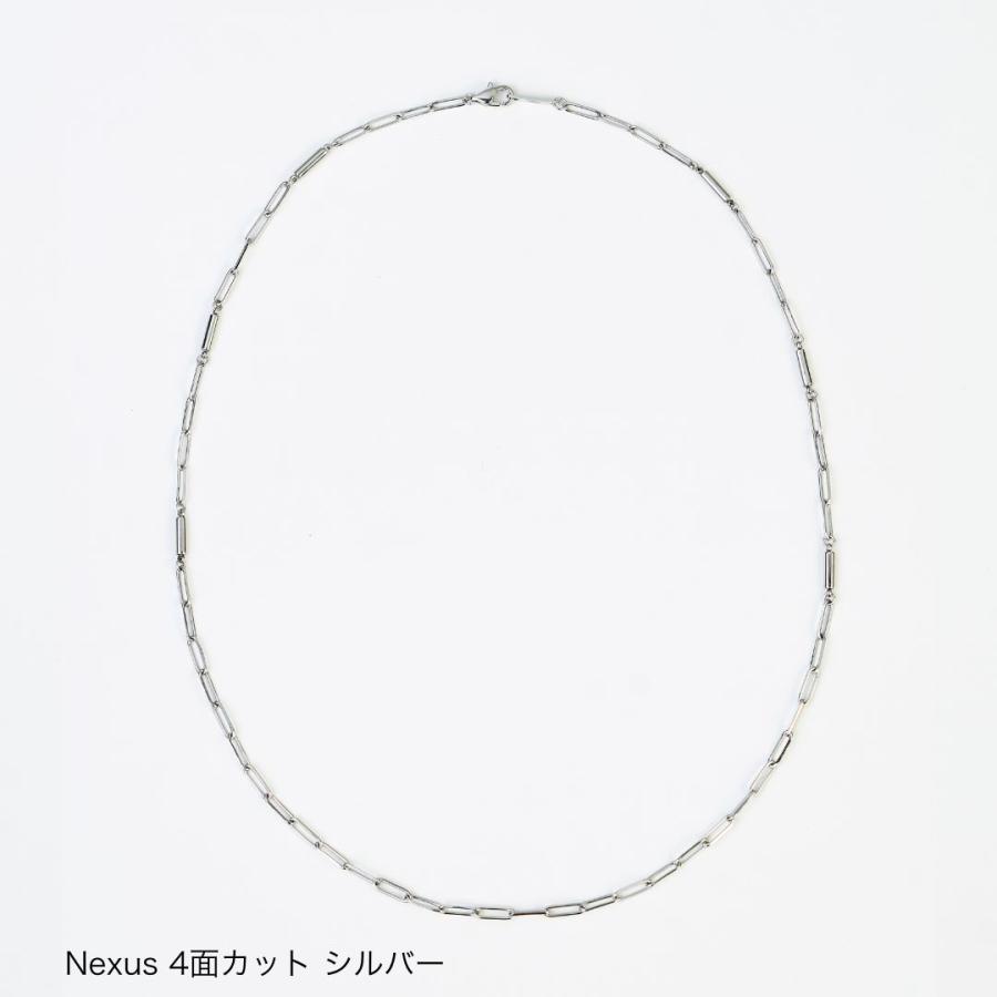 UNrust 磁気ネックレス メンズ 150mt 肩こり 首こり スポーツ ステンレス アンラスト 公式 4面カット ネクサス 50cm 60cmの画像