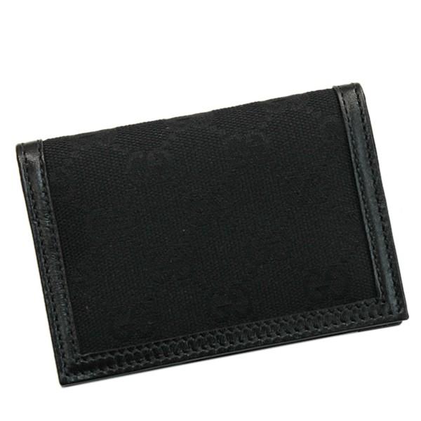 想像を超えての グッチ Gucci Ggキャンバス レザー カードケース 名刺入れ ブラック F4c7r 1000 送料無料 配送員設置送料無料 Www Doctor Plan Com