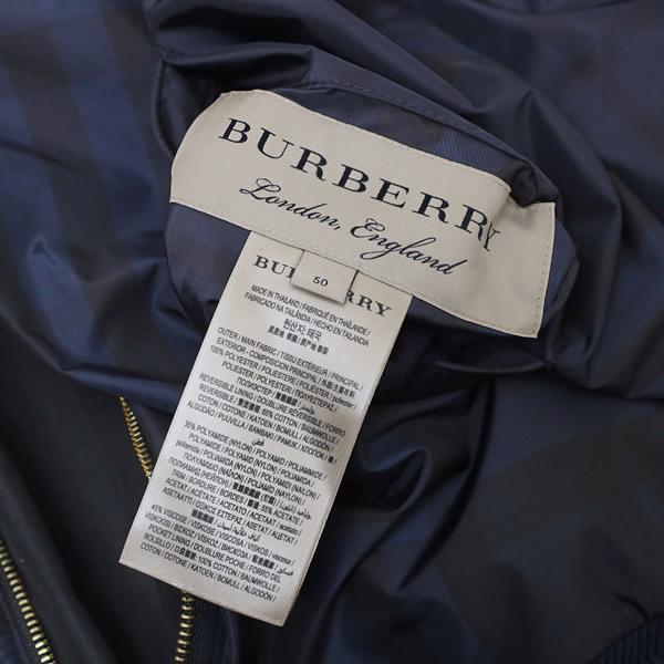 バーバリー ロンドン BURBERRY LONDON リバーシブル ブルゾン ジャンパー チェック柄×ブラック [メンズ] 4044799 00100 BLACK｜bjkyoto｜10