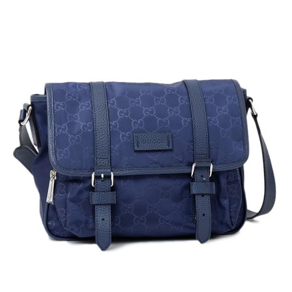 グッチ Gucci アウトレット ナイロン グッチシマ ショルダーバッグ メッセンジャー ブルー レディース K28an 4275 N43 Info Index Php