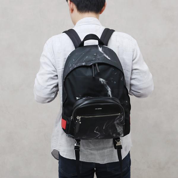 ニールバレット Neil リュックサック デイパック Barrett ナイロン リュックサック バックパック バックパック バッグ o1d Barrett 1918 ブランドジュエリー京都 G9114 メンズ ブラック 人気殺到大特価の