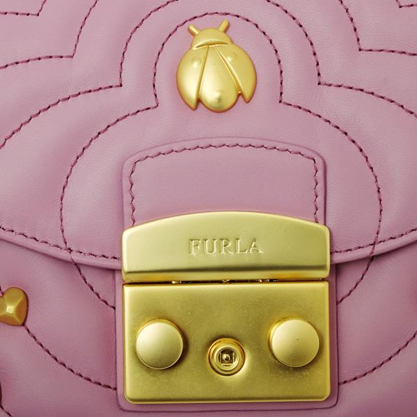 フルラ FURLA MINI REA メトロポリス ミニ キルティング ショルダーバッグ パープル系 [レディース] BUQ6 N27 WSF 1001774 NS10｜bjkyoto｜08