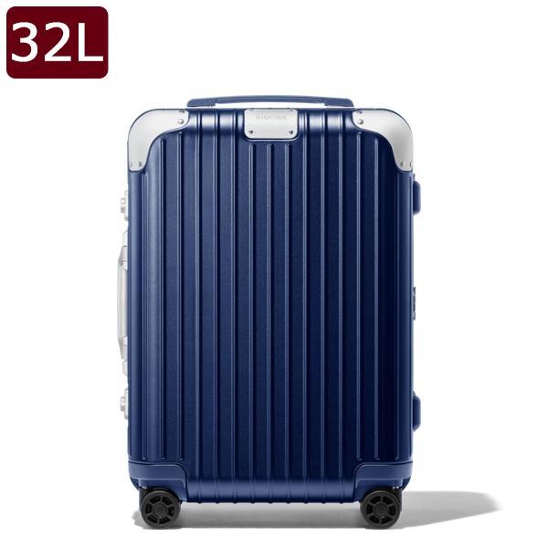 リモワ Rimowa Rimowa Hybrid Cabin S キャリーオン 4輪 スーツケース キャビン マットブルー 32l 1 2泊向け 32l 1 2泊向け 機内持込可 Sサイズ メンズ レディース Matte Blue ブランドジュエリー京都 日本安心