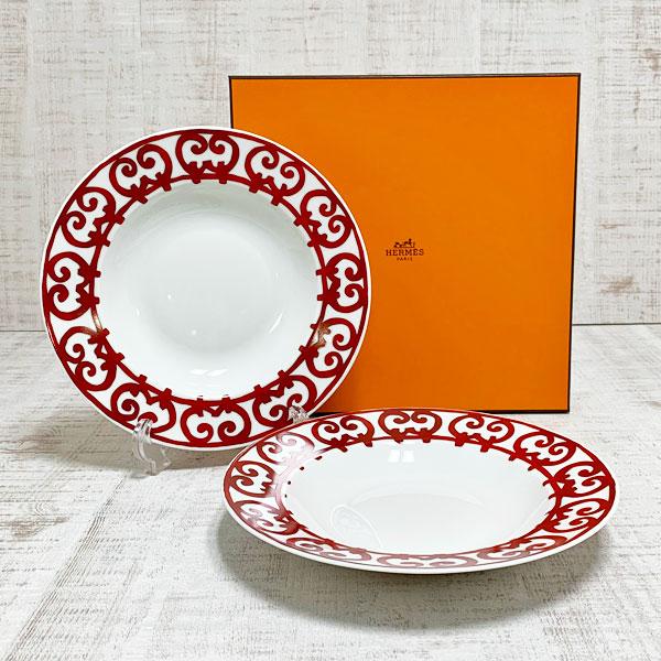 HERMES エルメス ガダルキヴィール 21.5㎝プレート 2枚セット 楽天市場】エルメス HERMES デザートプレート 21.5cm ペア