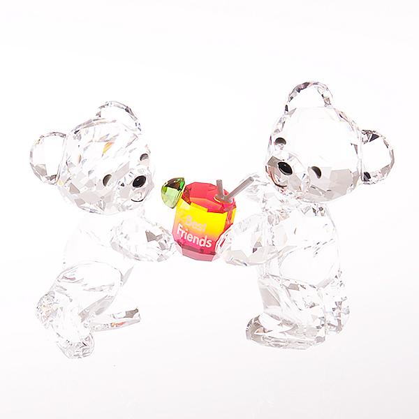 訳有 スワロフスキー SWAROVSKI フィギュリン Kris bear クリスベア 