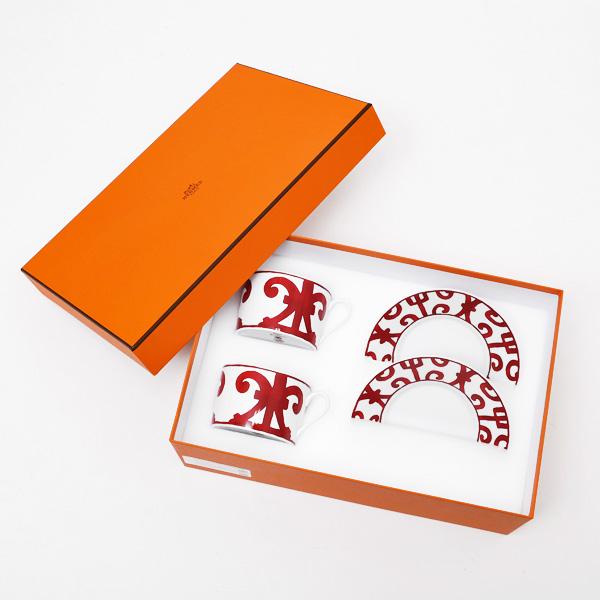 HERMES 2点セット エルメス ガダルキヴィール モーニングカップ HERMES 2点セット エルメス ガダルキヴィール モーニングカップ
