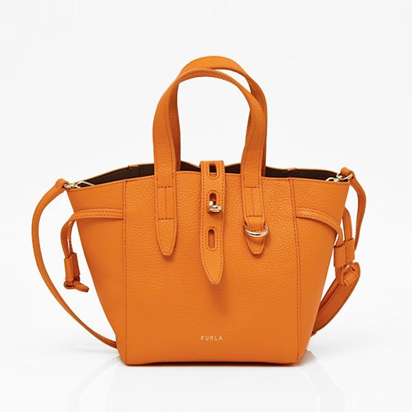 FURLA フルラ NET MINI TOTE レザー 2WAY ミニ トートバッグ FURLA フルラ NET MINI TOTE レザー 2WAY ミニ トートバッグ