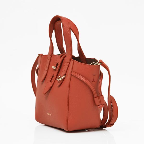 FURLA フルラ NET MINI TOTE レザー ネット ミニ 2WAY トート FURLA フルラ NET MINI TOTE レザー ネット ミニ 2WAY トート