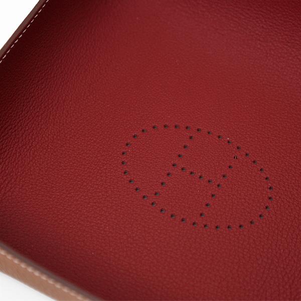 HERMES エルメス ヴィド・ポッシュ レザー 正方形 小物入れ HERMES エルメス ヴィド・ポッシュ レザー 正方形 小物入れ