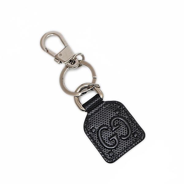GUCCI グッチ GGエンボス レザー キーリング キーチェーン GUCCI グッチ GGエンボス レザー キーリング キーチェーン