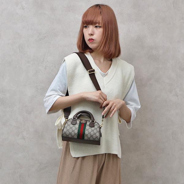 GUCCI グッチ オフィディア GGスプリームキャンバス×レザー 2WAY GUCCI グッチ オフィディア GGスプリームキャンバス×レザー 2WAY