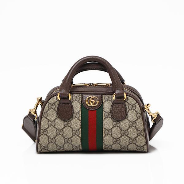 グッチ GUCCI オフィディア GGスプリームキャンバス×レザー 2WAY ミニ