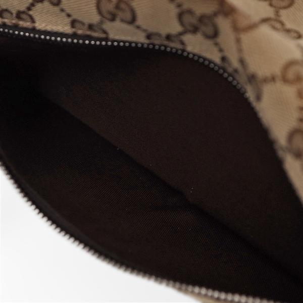 GUCCI グッチ アウトレット GGキャンバス×レザー ボディバッグ GUCCI グッチ アウトレット GGキャンバス×レザー ボディバッグ