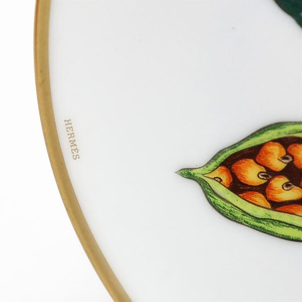 未使用 エルメス パシフォリア プレート 14cm 2枚セット with Box HERMES（エルメス） 2点セット パシフォリア 044012 丸型 プレート