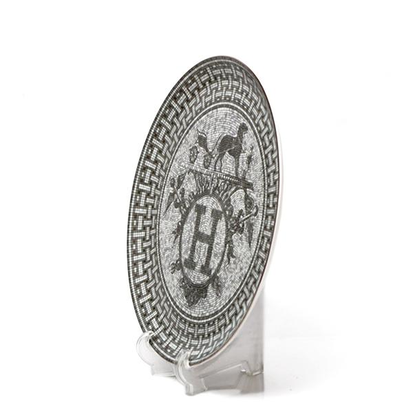 HERMES エルメス モザイクヴァンキャトル 035022 PLATINUM 丸型