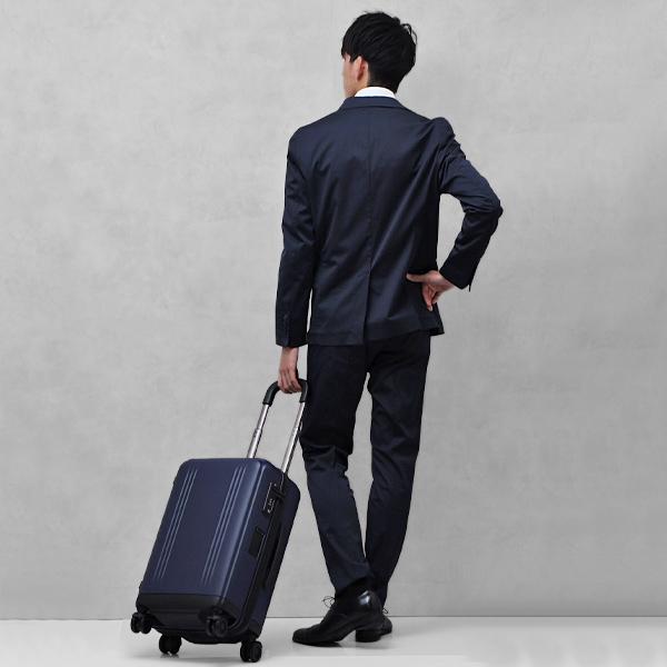 ゼロハリバートン ZERO HALLIBURTON EDGE LIGHTWEIGHT キャリーケース 4輪 スーツケース 35L(1〜2泊向け) 機内持込可 Sサイズ ブルー 80020 03 BLUEの画像