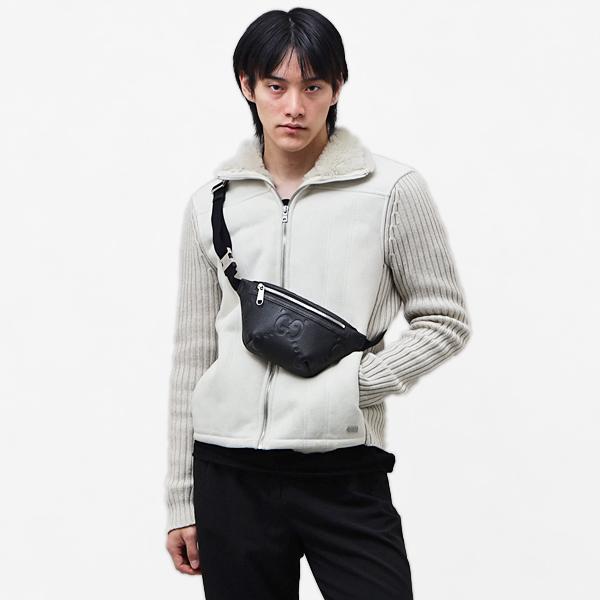 GUCCI グッチ ジャンボGG スモール ボディバッグ ウエストポーチ GUCCI グッチ ジャンボGG スモール ボディバッグ ウエストポーチ