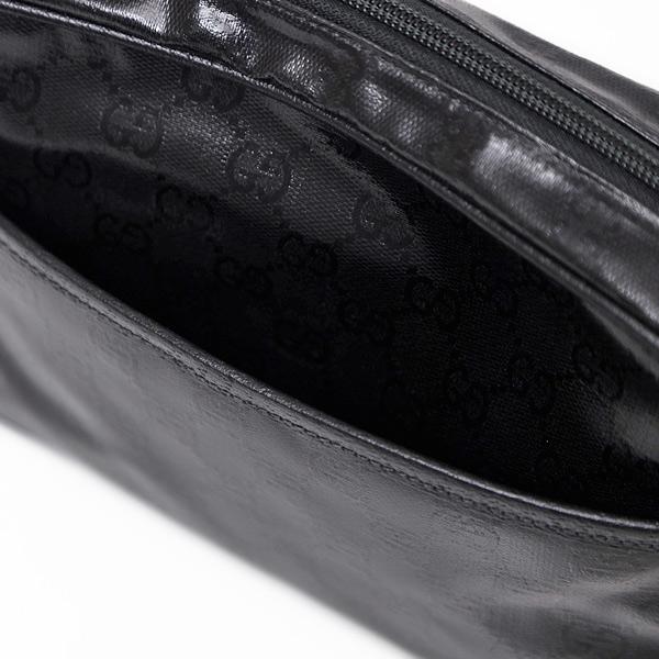 GUCCI グッチ GG クリスタル ミニ ショルダーバッグ ブラック GUCCI グッチ GG クリスタル ミニ ショルダーバッグ ブラック
