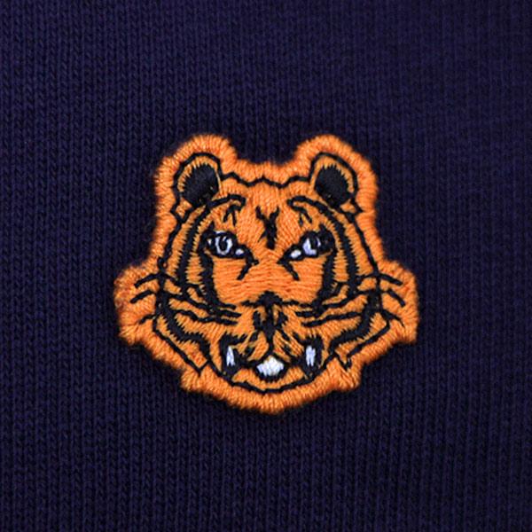 ケンゾー KENZO コットン タイガー 刺繍入り 長袖 スウェット 