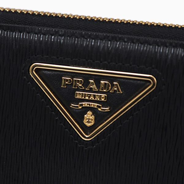 PRADA プラダ アウトレット VITELLO MOVE TR レザー ウォレット PRADA プラダ アウトレット VITELLO MOVE TR レザー ウォレット