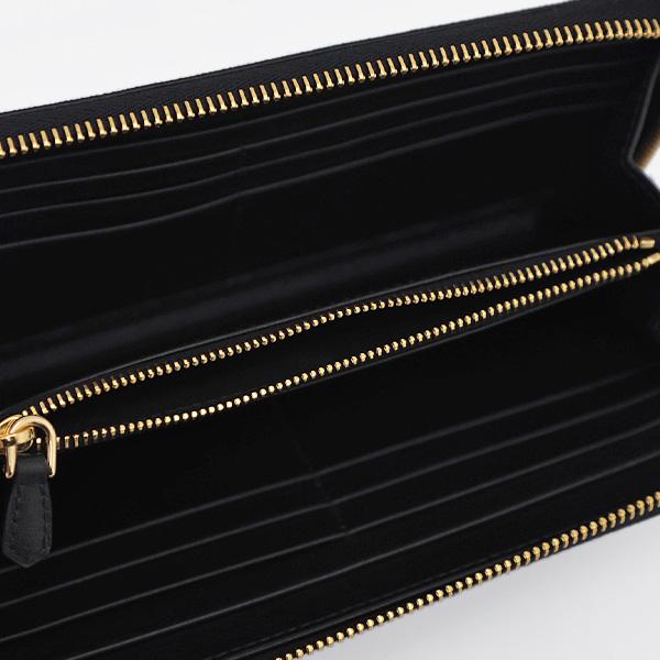 PRADA プラダ アウトレット VITELLO MOVE TR レザー ウォレット PRADA プラダ アウトレット VITELLO MOVE TR レザー ウォレット