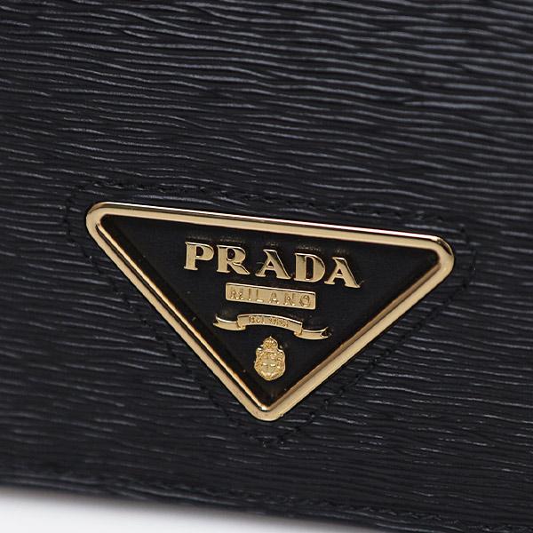 PRADA プラダ アウトレット VITELLO MOVE TR レザー ウォレット PRADA プラダ アウトレット VITELLO MOVE TR レザー ウォレット