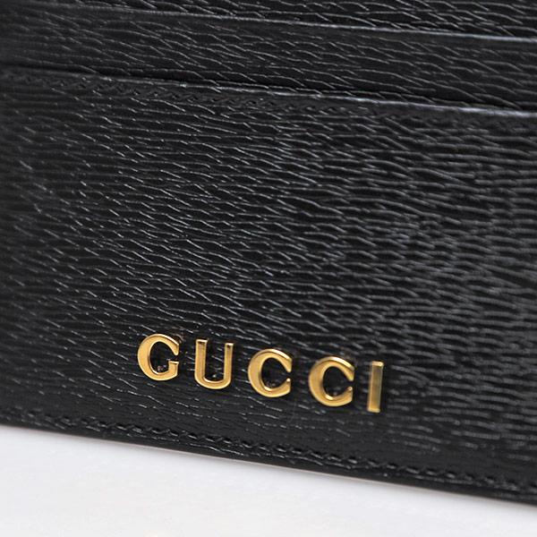 GUCCI グッチ レザー スクリプト カードケース 定期入れ パス GUCCI グッチ レザー スクリプト カードケース 定期入れ パス