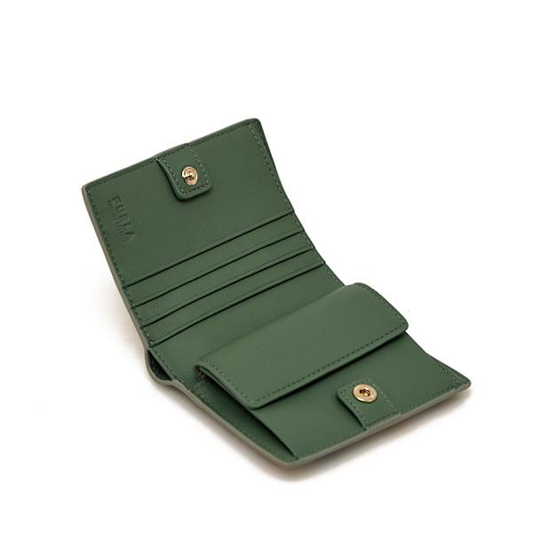 FURLA フルラ カメリア S コンパクト 二つ折り 折財布 花柄 FURLA フルラ カメリア S コンパクト 二つ折り 折財布 花柄
