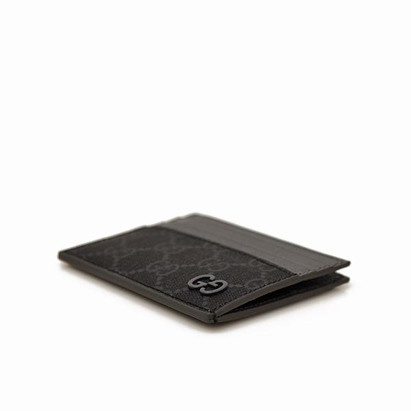 GUCCI（グッチ） GUCCI GGスプリームキャンバス×レザー 薄型 スリム