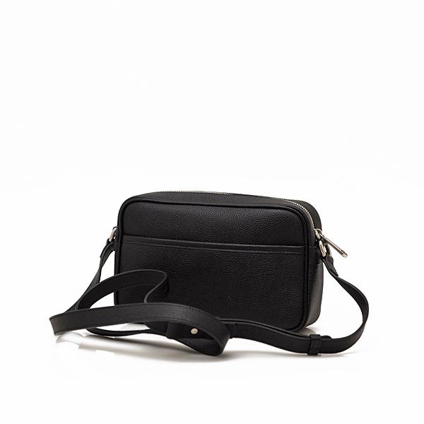 GUCCI グッチ レザー ミニ ショルダーバッグ ブラック基調 GUCCI グッチ レザー ミニ ショルダーバッグ ブラック基調