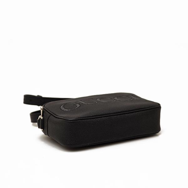 GUCCI グッチ レザー ミニ ショルダーバッグ ブラック基調 GUCCI グッチ レザー ミニ ショルダーバッグ ブラック基調