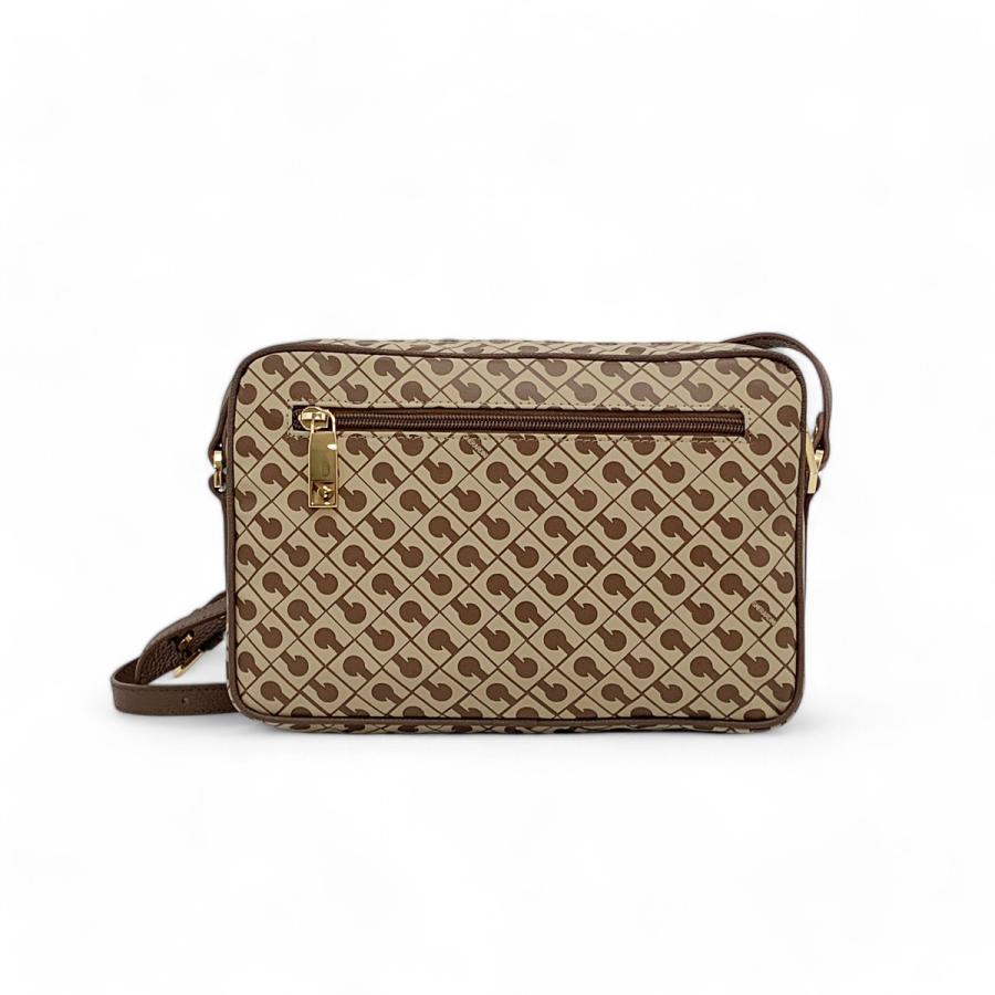 ゲラルディーニGHERARDINIブラウンとレッドの小型キャリーケース ゲラルディーニGHERARDINIブラウンとレッドの小型キャリーケース