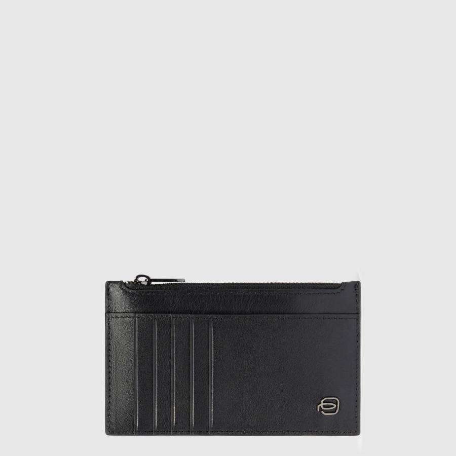 ピクアドロ PIQUADRO レザー 軽量 スリム カードケース 乾き 