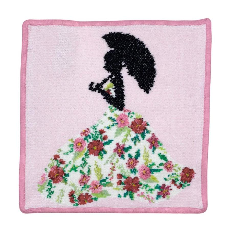 feiler（フェイラー） ハンドタオル 25×25cm MISS FLOWER PINK 