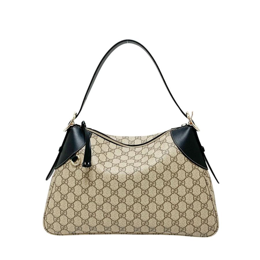 グッチ GUCCI GGエンブレム ラージ ショルダーバッグ ファブリック