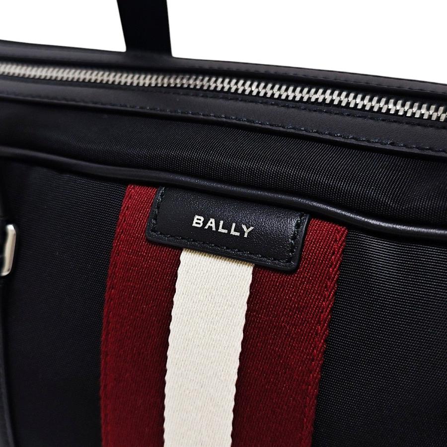 バリー BALLY コード ブリーフケース ナイロン 2WAY ビジネスバッグ ショルダー A4対応 ブラック [メンズ] CODE BRIEFCASE U901P 6308533の画像