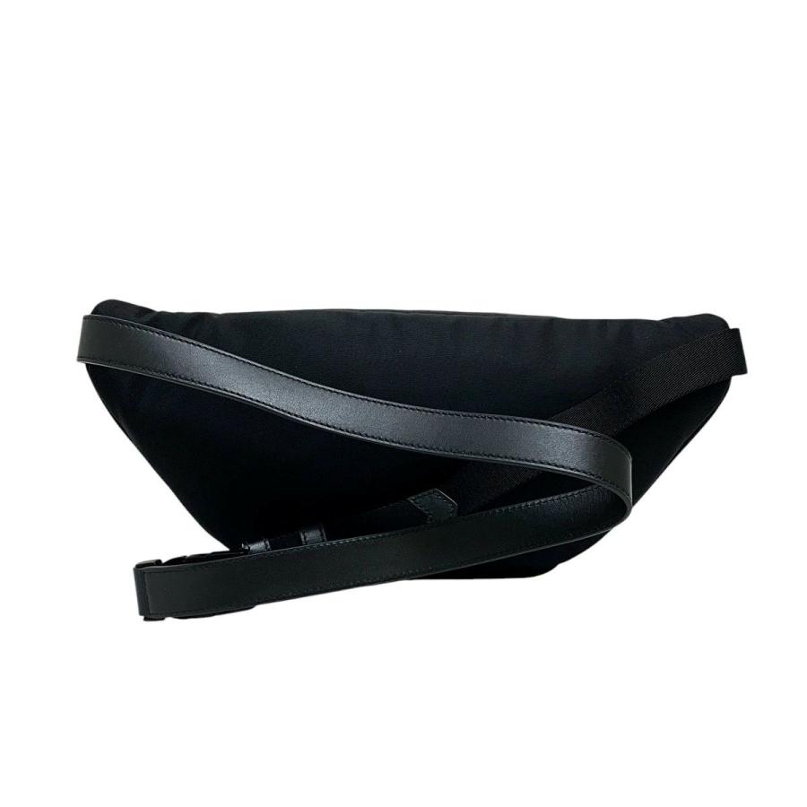 バリー BALLY ナイロン ベルトバッグ ウエストポーチ ボディーバッグ リボンモチーフ ブラック系 [メンズ] CODE BELTBAG N U901P 6310402の画像