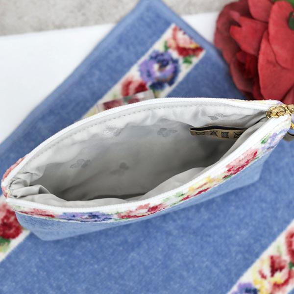 feiler [ギフト] フェイラー Feiler AIDA ポーチ＆ハンドタオル