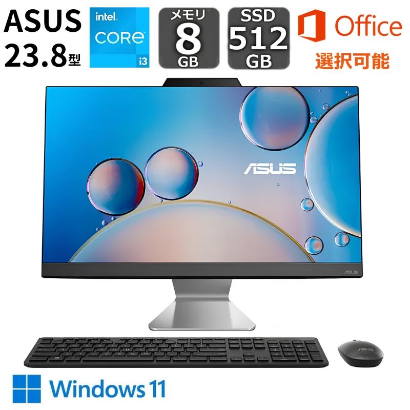 ASUS（エイスース） デスクトップパソコン 24 A3402WBAK-I31215LU 23.8 