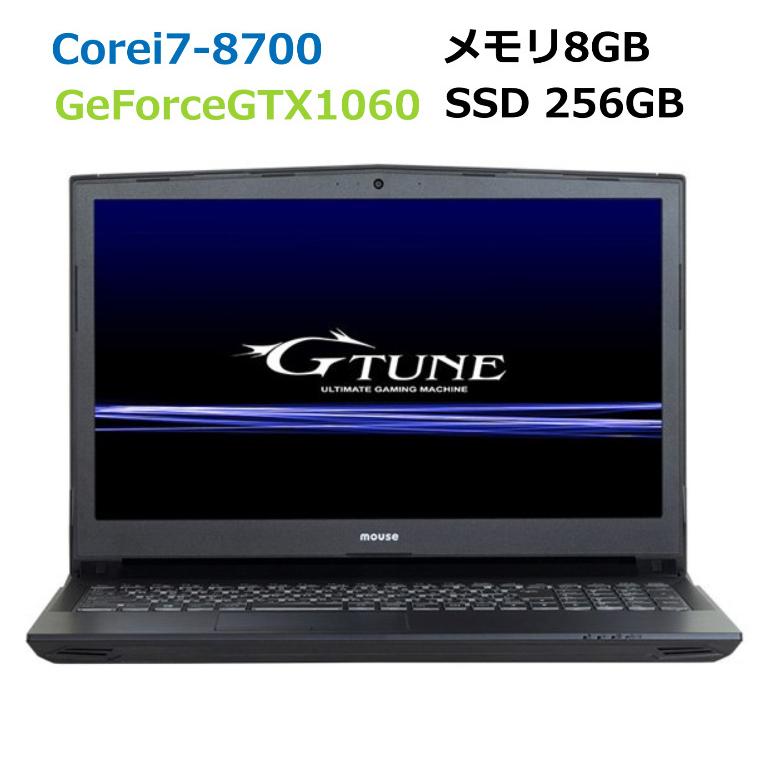 mouse ゲーミングノートPC G-Tune BC-GND87M8S2H1G16-18 15.6型