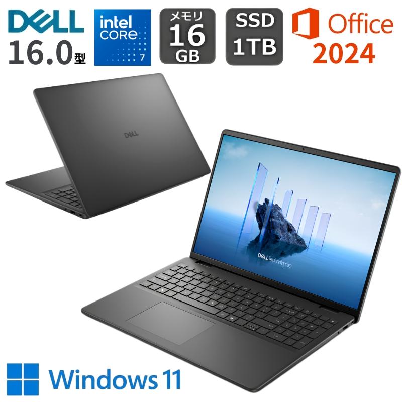 DELL一体型PC SSD256GB メモリ16GB DELL（デル） 【新品】 ノートパソコン Dell 16 DC16250 16型 FHD+