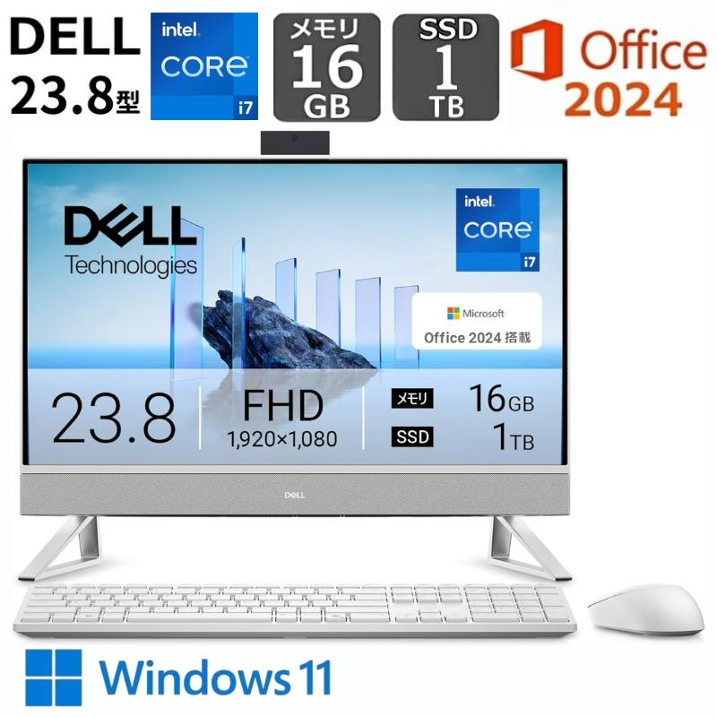 Inspiron 【展示品】 Dell デスクトップパソコン 24 AD67 23.8型FHD