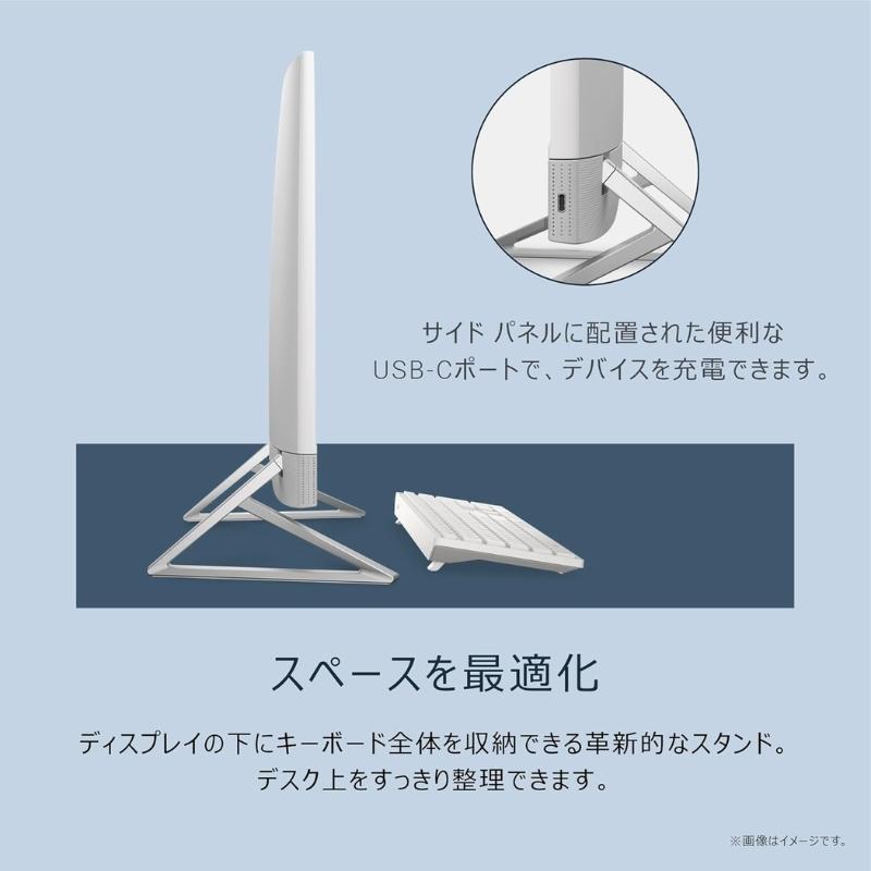 Windowsデスクトップ DELL Precision Win11 Xeon 16G SSD 23.8' Inspiron 【展示品】 Dell デスクトップパソコン 24 AD67 23.8型FHD