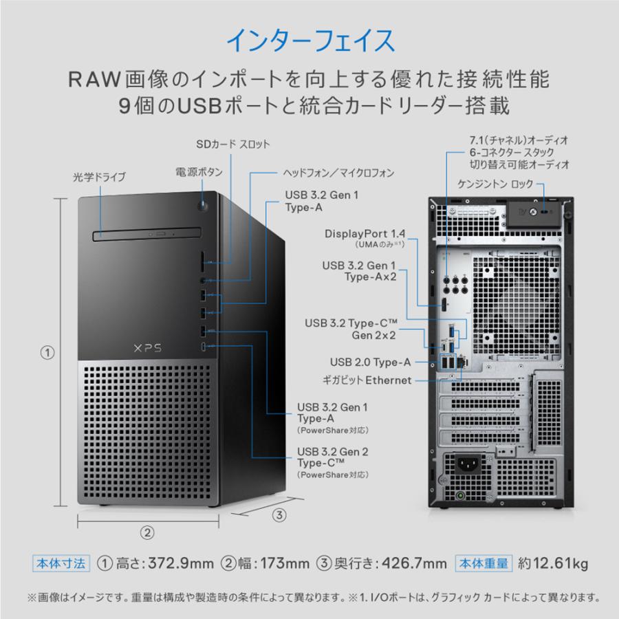 XPS Dell ゲーミングデスクトップパソコン ナイトスカイ DX70/ Core i7