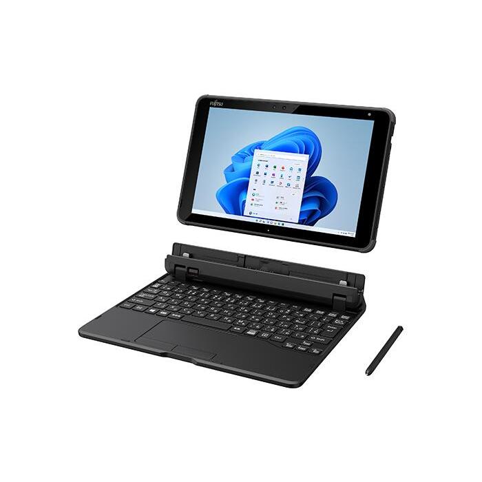 富士通 FUJITSU タブレットPC コンパクト 2in1 arrows Tab EH FAREHT2 10.1型/ Celeron/ メモリ 4GB/ eMMC 128GB/ Windows 11 Pro/ Office付き 【新品】｜bjy-store｜03