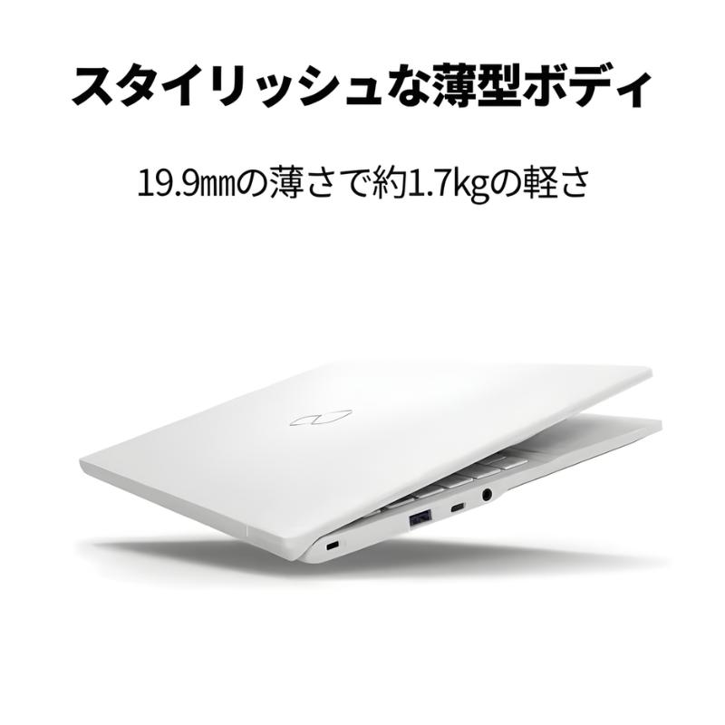 【展示品】 富士通 FUJITSU ノートパソコン FMV Lite 15.6型 FHD/ Celeron 7305/ メモリ 8GB/ SSD 256GB/ Windows 11 / Webカメラ/ 2024 Office付き/ ホワイトの画像