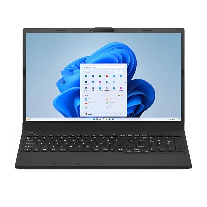 【展示品】 富士通 FUJITSU ノートパソコン FMV Note E 15.6型/ Core i5-1235U/ メモリ 8GB/ SSD 256GB/ Windows 11/ Webカメラ/ Office付き/ ブラックの画像
