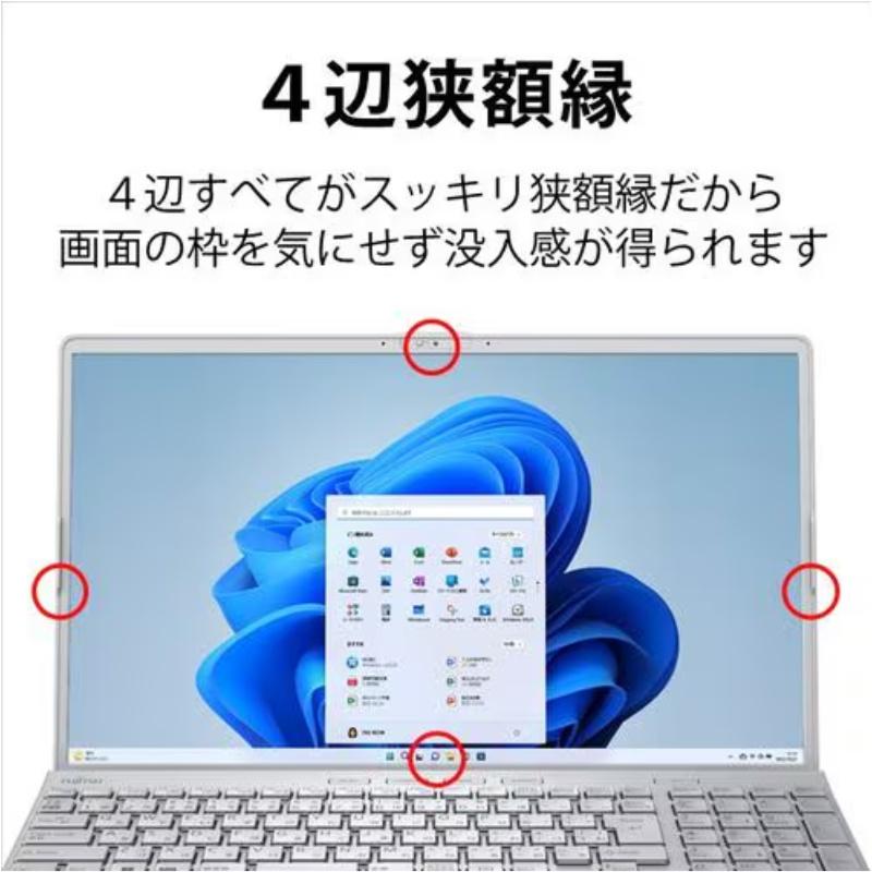 LIFEBOOK AH 【展示品】 富士通 FUJITSU ノートパソコン FMV AH50 15.6