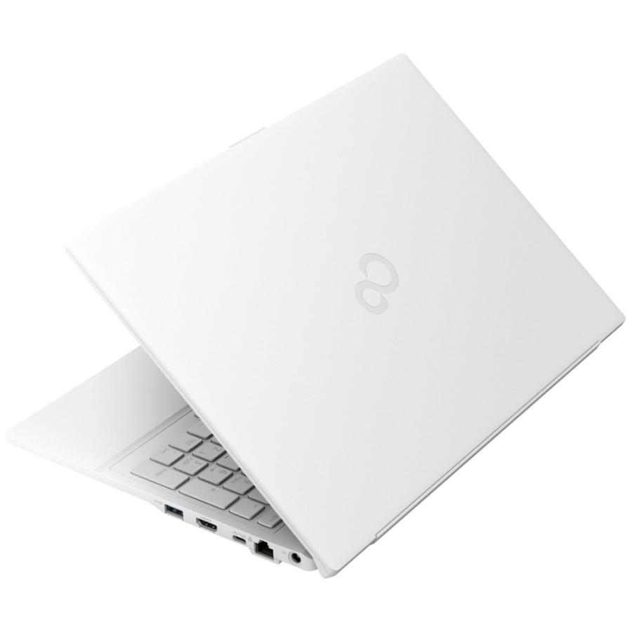 【展示品】 富士通 FUJITSU ノートパソコン FMV Lite 15.6型 FHD/ Celeron 7305/ メモリ 8GB/ SSD 256GB/ Windows 11 / Webカメラ/ 2024 Office付き/ ホワイトの画像