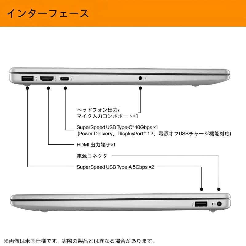 HP 15 【新品】 ノートパソコン 15-fd1000 G1モデル 薄型・軽量設計